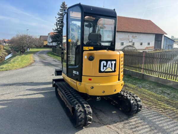 2015 Caterpillar 302.7D CR + 3 GODETS ET INCLINABLE – Image 3