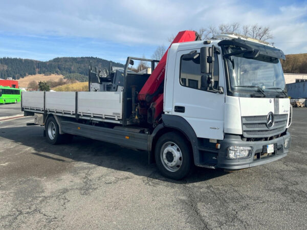 2015-Mercedes Atego 1527 + Grue HMF 1120-K5 – Image 4