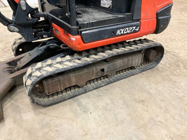 Kubota KX 027-4 + 3 GODETS + ATTACHE RAPIDE – Image 8