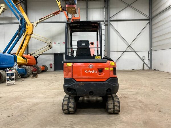 Kubota KX 027-4 + 3 GODETS + ATTACHE RAPIDE – Image 3